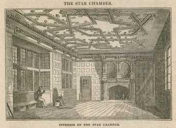 Interior of the Star Chamber, Westminster