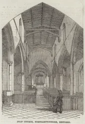 Islip Church, Northamptonshire, restored