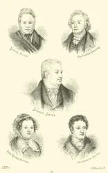James Hogg, Dr Thomas Chalmers, Sydney Smith, Mary Russell Mitford, Washington Irving