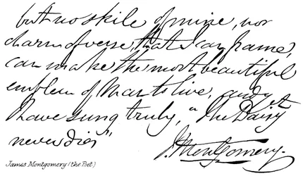 James Montgomery (the Poet)