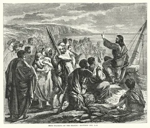 Jesus teaching by the Seaside, Matthew XIII