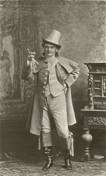 Joe Jefferson as Bob Acres (engraving)