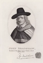 John Bradshaw, English judge who was President of the High Court of Justice for the trial of King Charles I in 1649