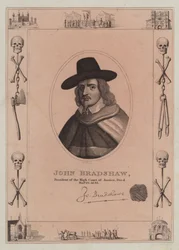 John Bradshaw, President of the High Court of Justice, Died 22 November 1695