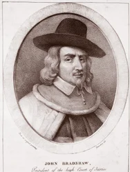 John Bradshaw, engraved by de Langlume