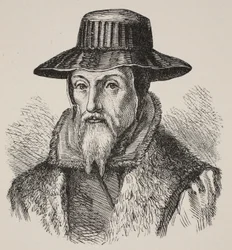 John Foxe, illustration from The Church of England: A History for the People by H.D.M. Spence-Jones