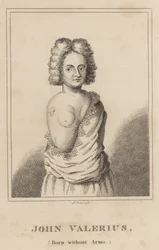 John Valerius, Born without Arms