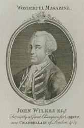 John Wilkes, formerly a great champion of liberty, now Chamberlain of London