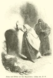 John and Peter at the Sepulchre