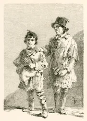 Joseph Thake and His Son, Who Made Rattle Puzzles
