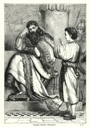 Joseph before Pharaoh