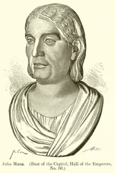 Julia Maesa (Bust of the Capitol, Hall of the Emperors, No. 59)