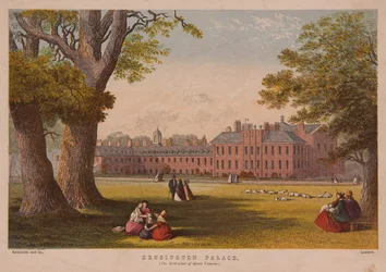 Kensington Palace, printed by Kronheim and Co., mid-19th century