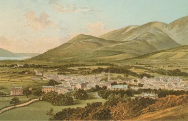Keswick from Castle Hill