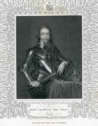 King Charles the First, engraved by H. Robinson after Van Dyck