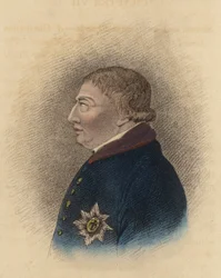 King George III, from a sketch taken at Windsor during his illness
