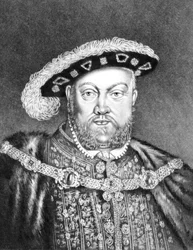 King Henry VIII, illustration from 