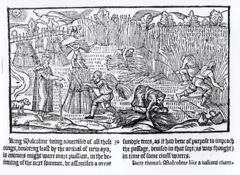 King Malcolm of Scotland Observes Agricultural Labour, 1586