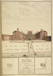 A View of the Navy Office, London