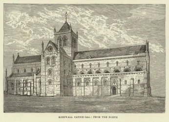 Kirkwall Cathedral, from the North