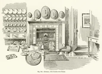Kitchen, with Double-oven Range