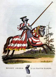Knight Armed a la Haute Barde