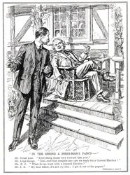 Lloyd George and Bonar Law Discuss the Prospect of a General Election, February, 1920