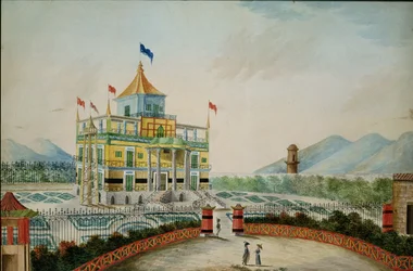 La Favorita or Palazzo Cinese, Palermo, designed by Marvuglia and Giuseppe Patricola for King Fernando IV, c.1815
