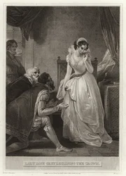 Lady Jane Grey declining the crown