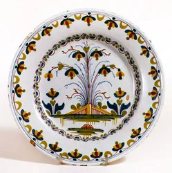 Lambeth Delftware Plate