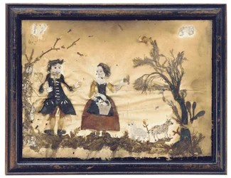 Landscape with Figures and Sheep