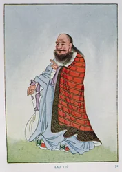 Lao-Tzu, illustration from 