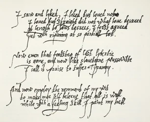 Last ten lines of Sir Philip Sidney