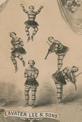 Lavater Lee and Sons, acrobats