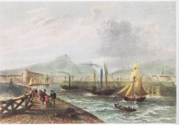 Leith Harbour 1842