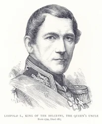 Leopold I, King of the Belgians, the Queen