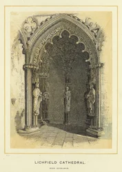 Lichfield Cathedral, West Entrance