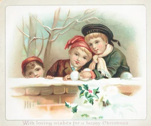 Lining-up snowballs on the wall