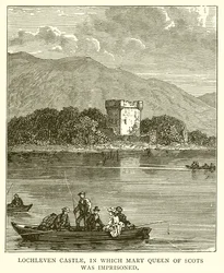 Lochleven Castle, in which Mary Queen of Scots was Imprisoned