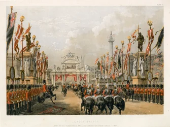 London Bridge, Kept by the Honourable Artillery Company of London, 7 March 1863