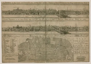 London, Before and After the Great Fire