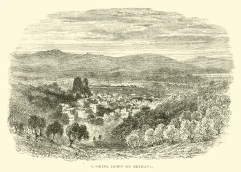 Looking Down on Bethany