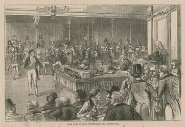 Lord John Russell Introducing the Reform Bill