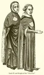 Louis II and Knight of the Golden Shield