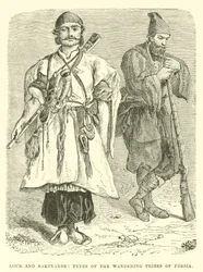 Lour and Baktyaree, Types of the Wandering Tribes of Persia