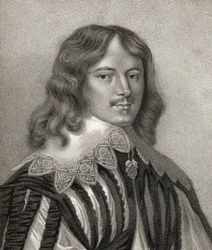 Lucius Cary, engraved by Bocquet, illustration from 