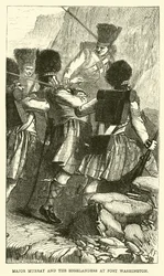 Major Murray and the Highlanders at Fort Washington