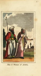 Man and woman of Arabia