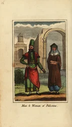 Man and Woman of Palestine