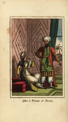 Man and woman of Persia